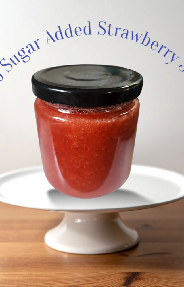 No Sugar Added Strawberry Jam 